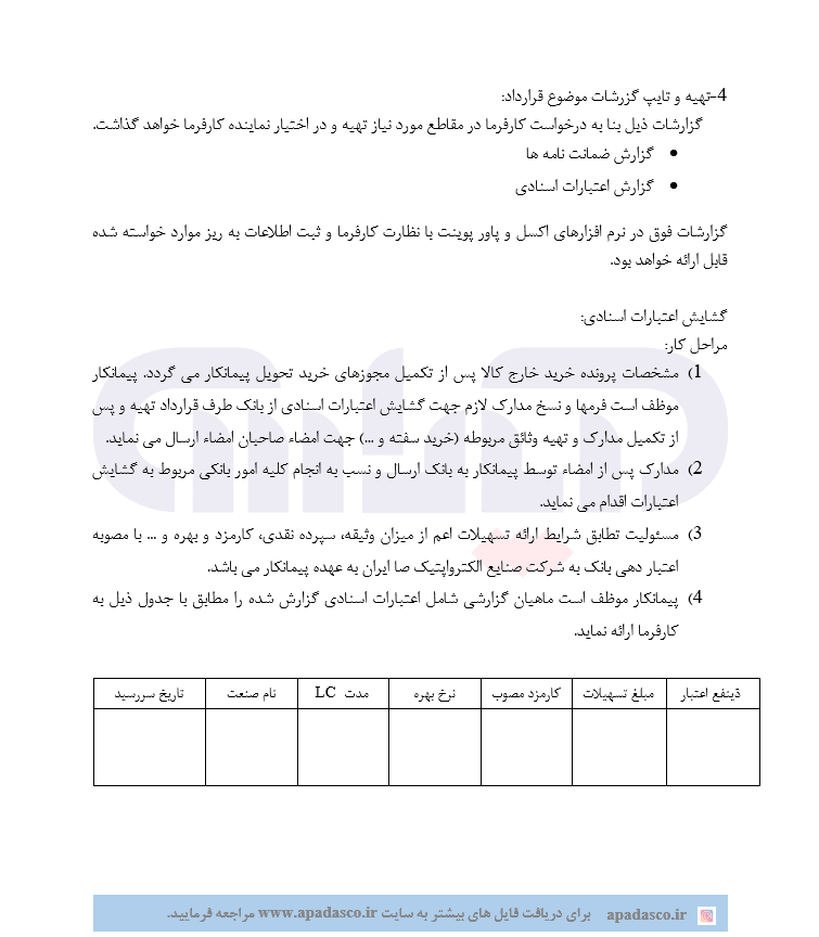 عکس نمونه ضمانت نامه بانکی